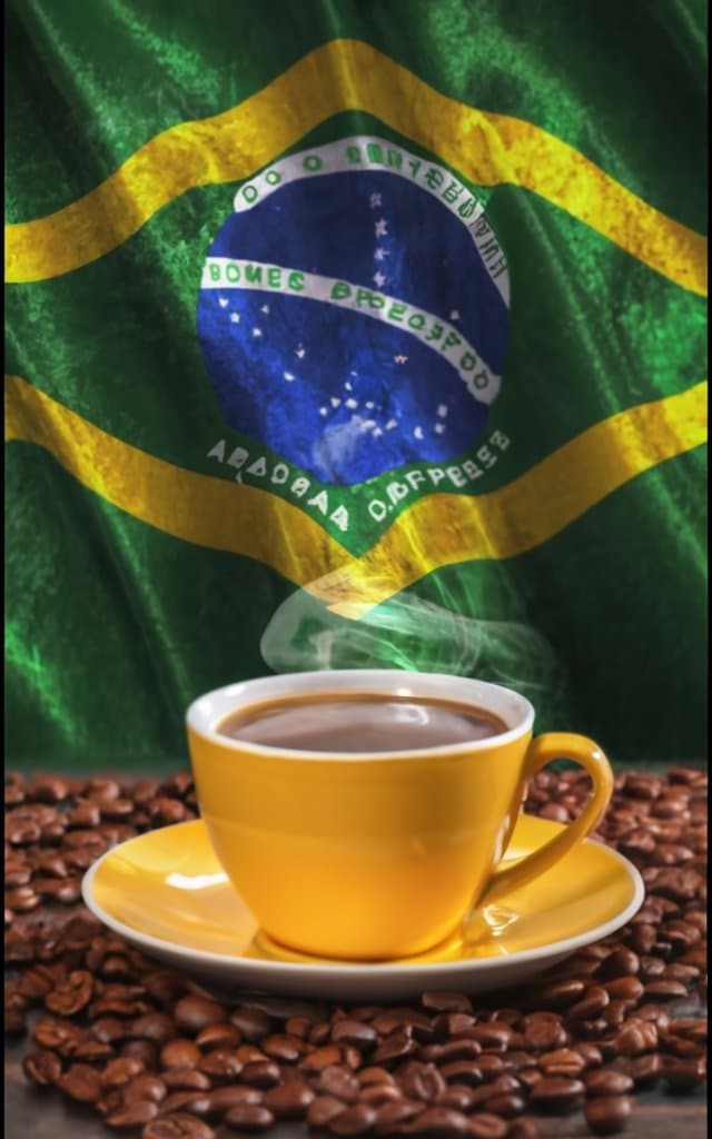 Cofee Brasil 02 قهوه عربیکا برزیل