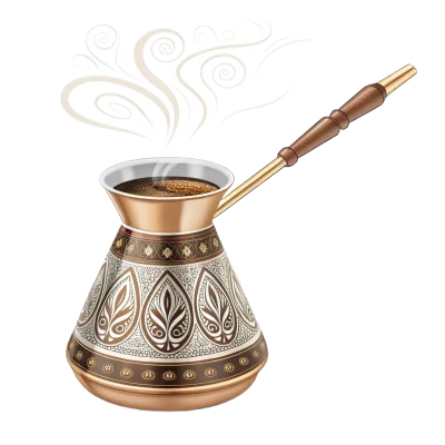 جزوه یا جازوه برای دم کردن قهوه ترک